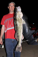 4.5 inch, 12.5 pound. Caught in the Cheyenne River by Eric Jost - Pierre.
