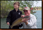Family fishing fun.