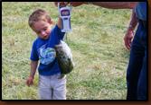 Weighing a nice catch.