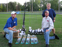 Rods and Reels were purchased from the Rooster at a very generous and substantial discount, courtesy of Mike Cummings (owner).