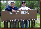 Having fun at West Bend.