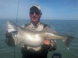 Randy Niewenhuis of Corsica. Fish was caught at Lake Erie and weighed 11 pounds.