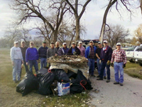 Rapid City Area Chapter Clean Up Day.